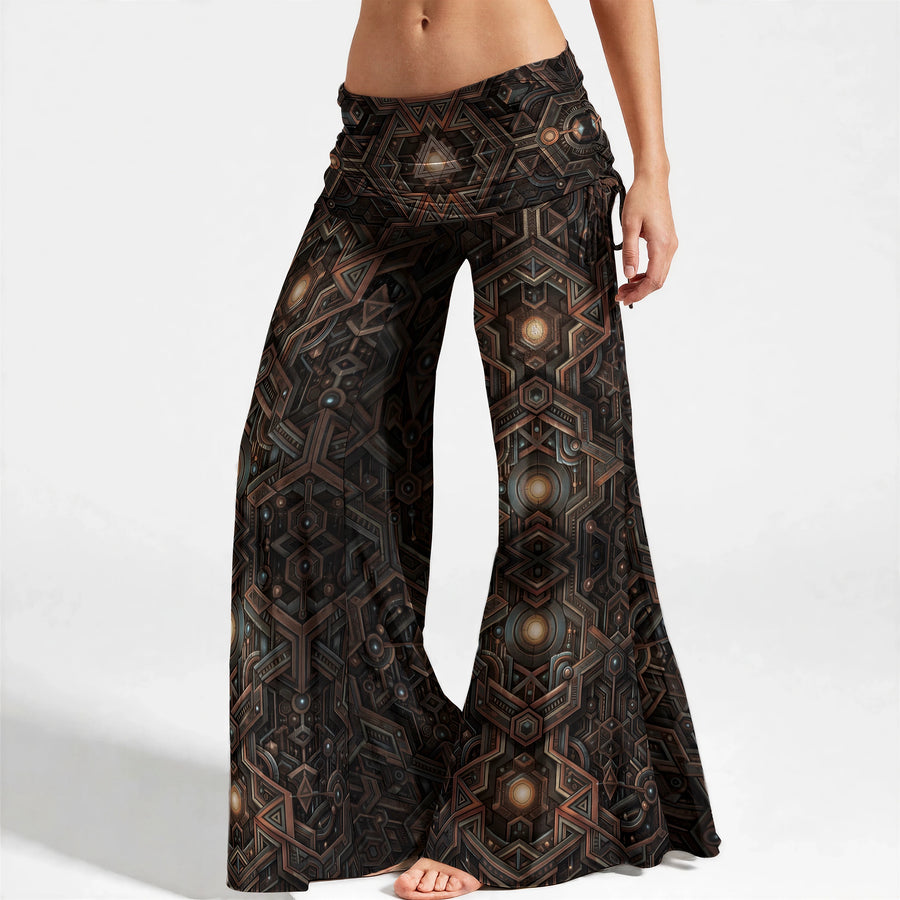 Ember Core — Women's High Waist Wide Leg Pants