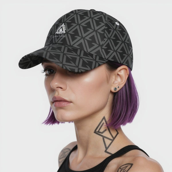 All-Over Print Peaked Cap
