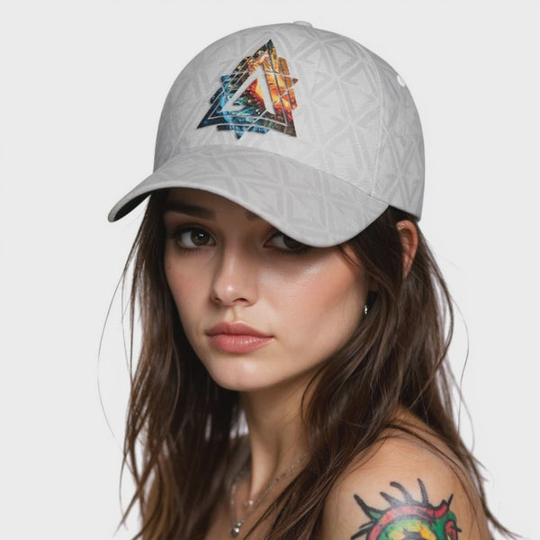 All-Over Print Peaked Cap